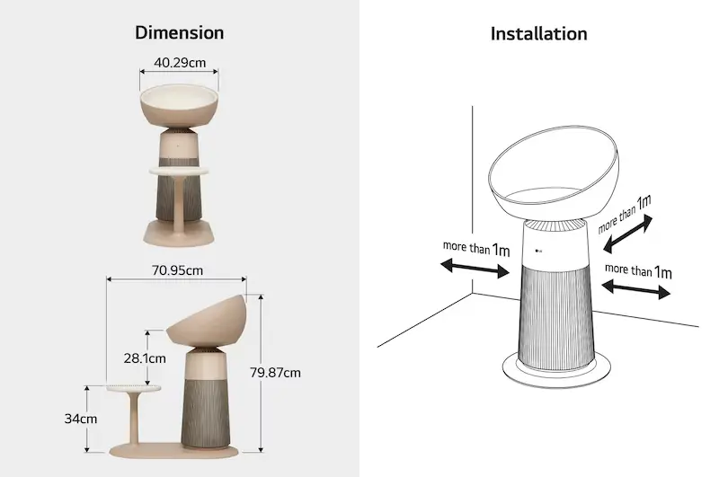 Step platform for AeroCatTower