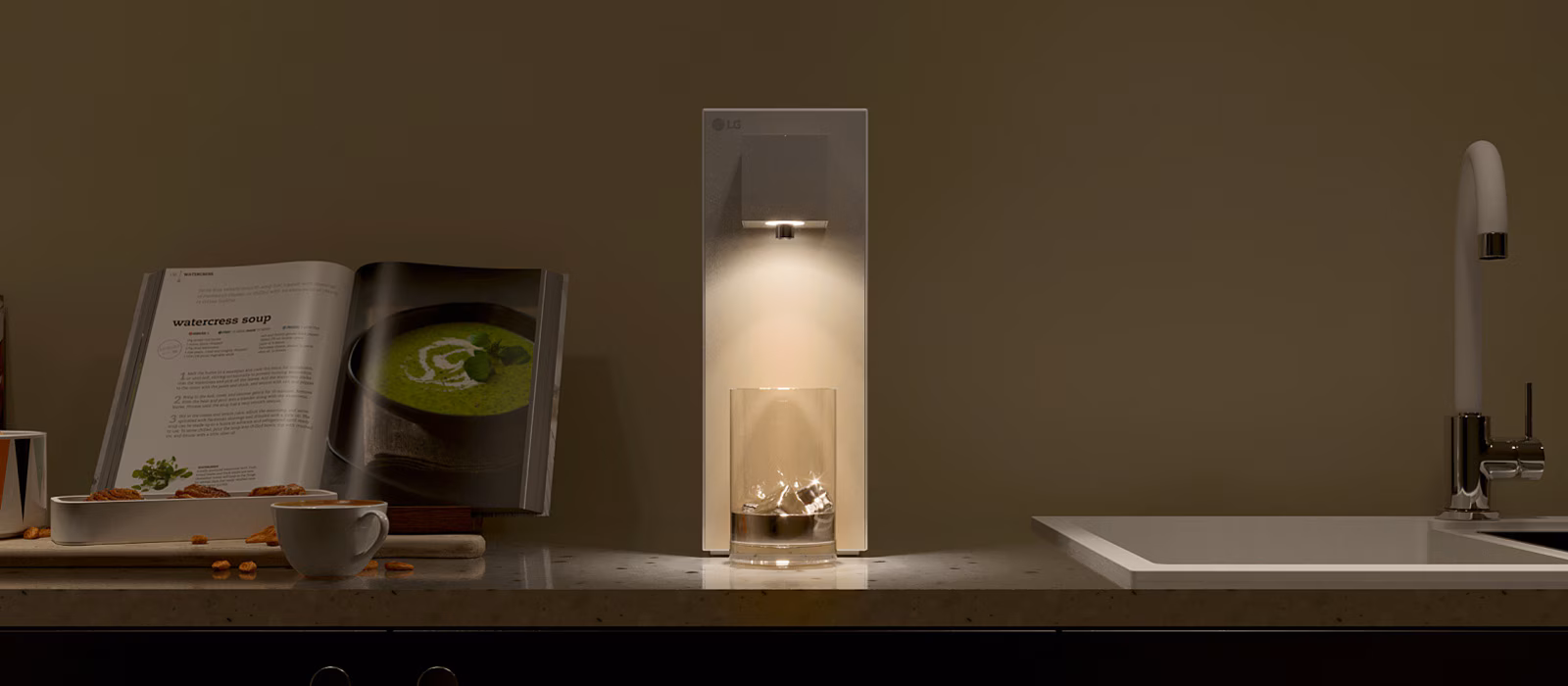 WD210MN slim night kitchen design