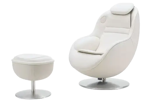 LG Massage Recliner Cozy Brown premium design with advanced massage technology