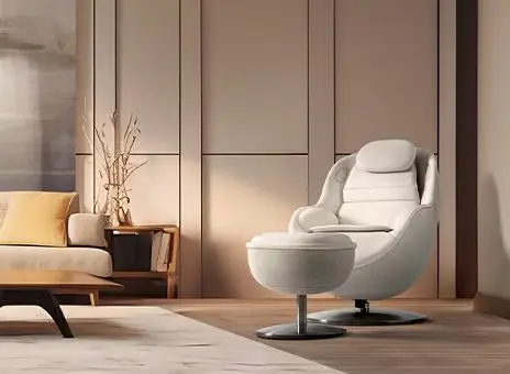 LG Massage Recliner perfect fit design - ergonomic chair fitting any body type