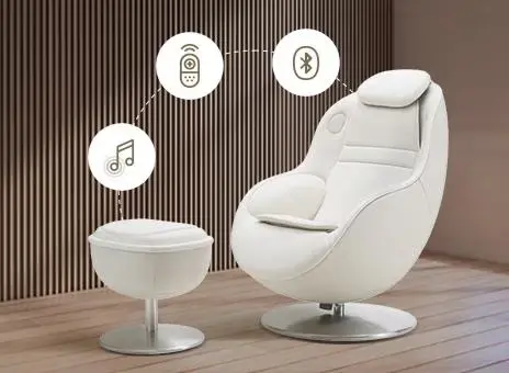 LG Massage Recliner intelligent comfort with smart control and wireless OLED remote